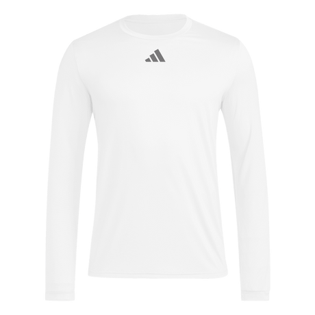 adidas Men's Gametime Long Sleeve Jersey White - 1