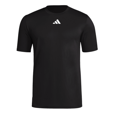adidas Men's Gametime Short Sleeve Jersey Black - 1
