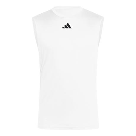 adidas Men's Gametime Sleeveless Jersey White - 1