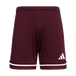 adidas Men's Squadra 25 Short - 7" Inseam Maroon