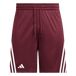 adidas Men's Three Stripe Short - 7" Inseam Maroon