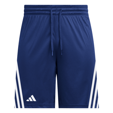 adidas Men's Three Stripe Short - 7" Inseam Navy