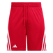 adidas Men's Three Stripe Short - 7" Inseam Red