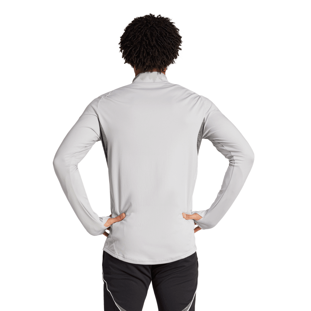 adidas Men's Tiro 25 Competition 1/4 Zip Light Gray_1