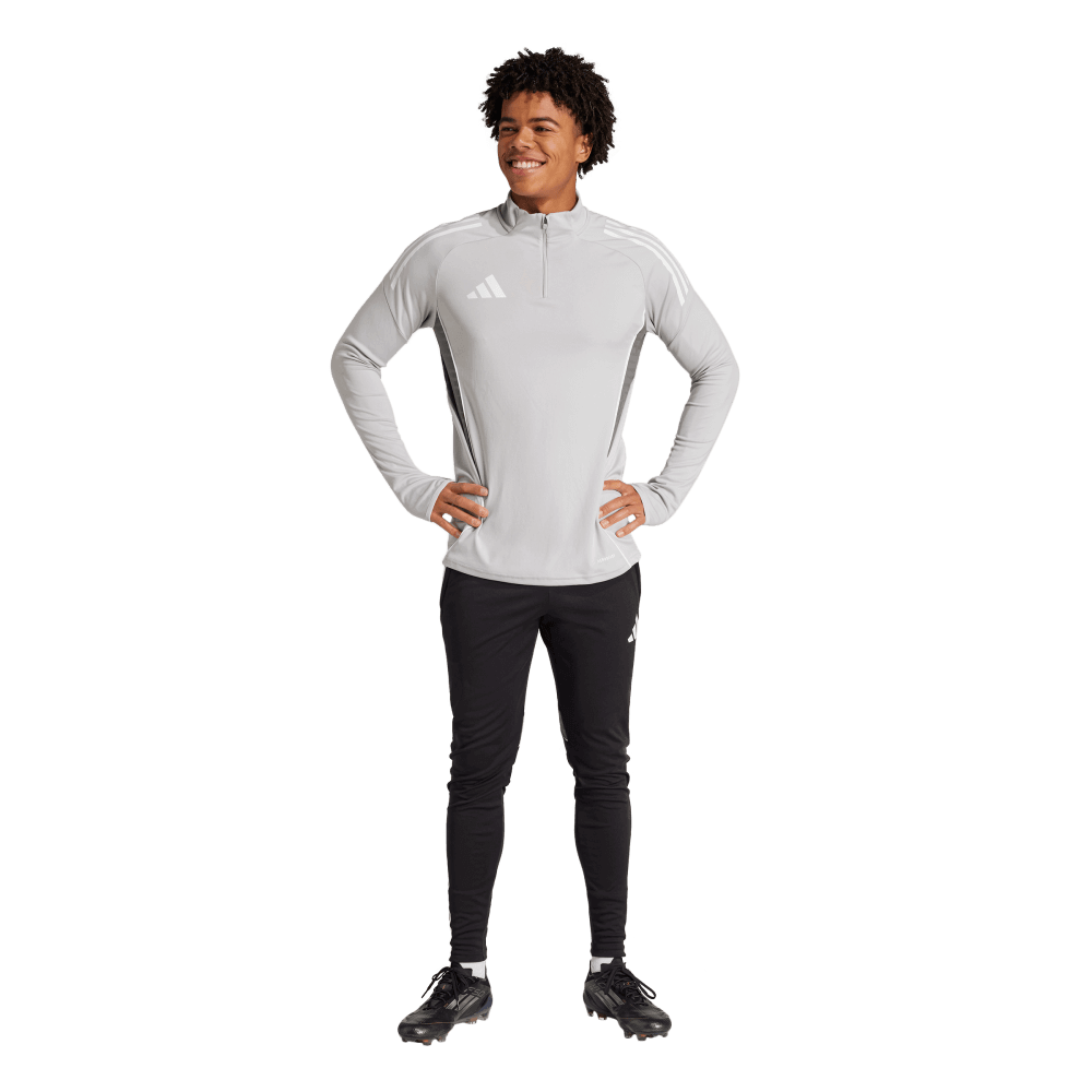 adidas Men's Tiro 25 Competition 1/4 Zip Light Gray_2