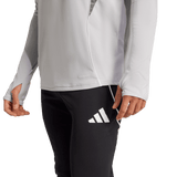 adidas Men's Tiro 25 Competition 1/4 Zip Light Gray_4