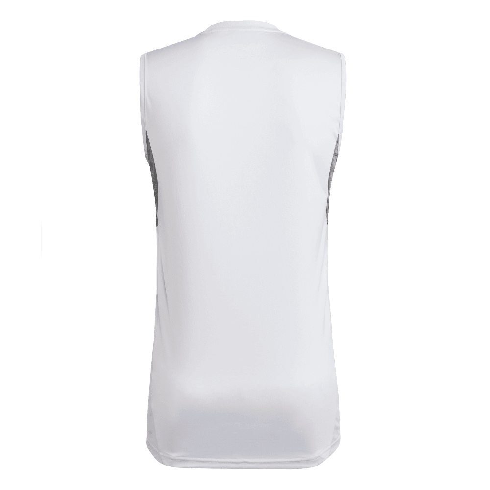 adidas Men's Tiro 25 Competition Sleeveless Jersey Light Gray - 2