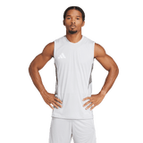 adidas Men's Tiro 25 Competition Sleeveless Jersey Light Gray - 3