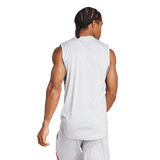adidas Men's Tiro 25 Competition Sleeveless Jersey Light Gray - 4