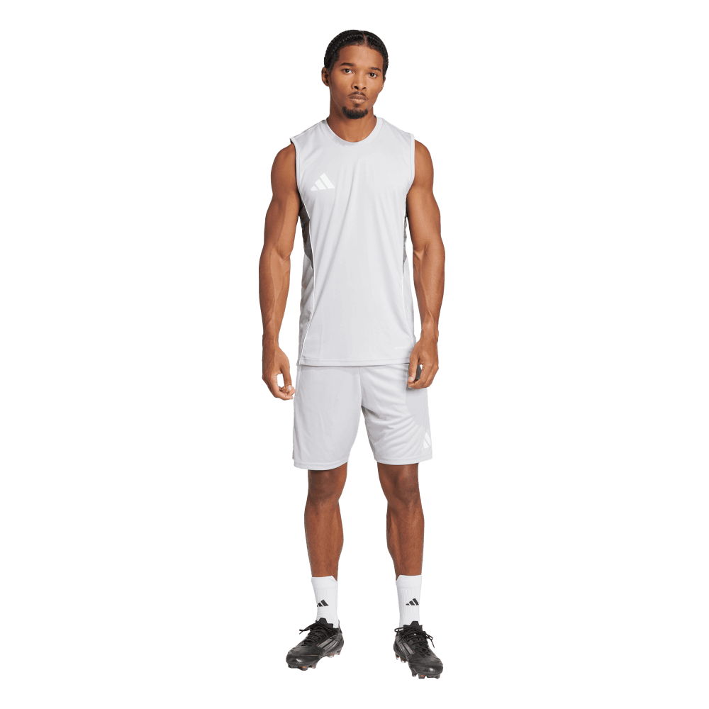 adidas Men's Tiro 25 Competition Sleeveless Jersey Light Gray - 5