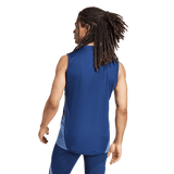 adidas Men's Tiro 25 Competition Sleeveless Jersey Navy - 4