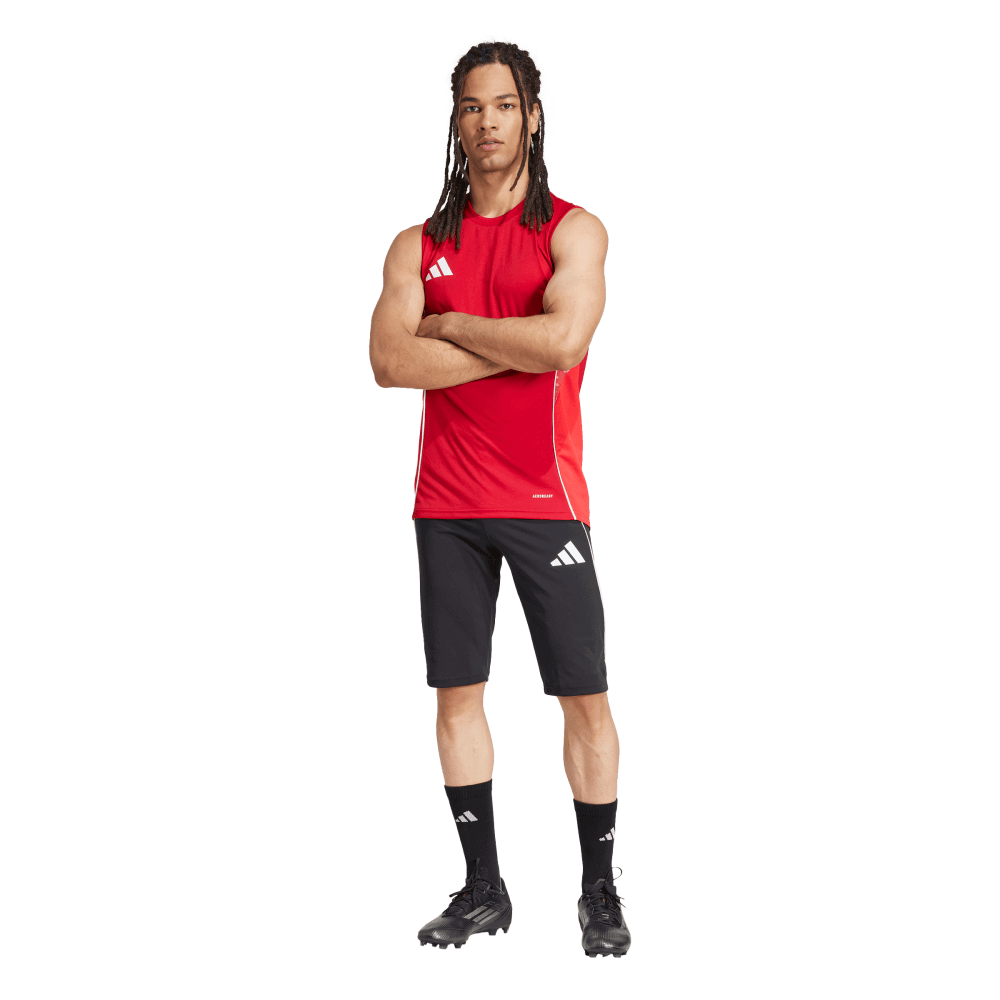 adidas Men's Tiro 25 Competition Sleeveless Jersey Red  - 6