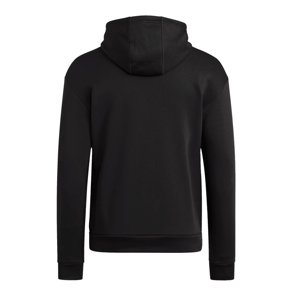 adidas Men's Travel Fleece Hoodie Black - 2