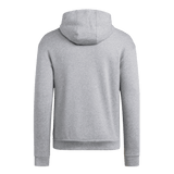 adidas Men's Travel Fleece Hoodie Light Gray - 1