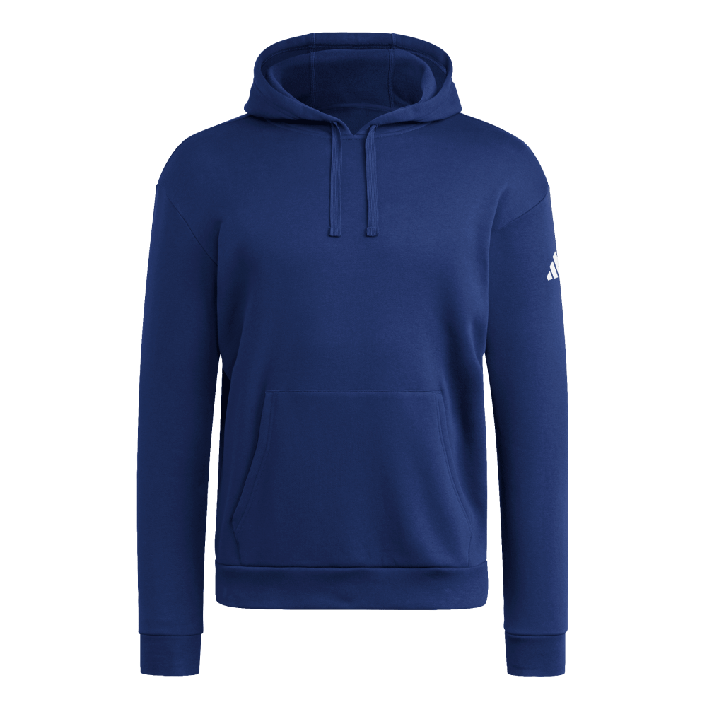 adidas Men's Travel Fleece Hoodie Navy - 1