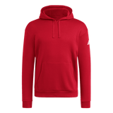 adidas Men's Travel Fleece Hoodie Red - 1