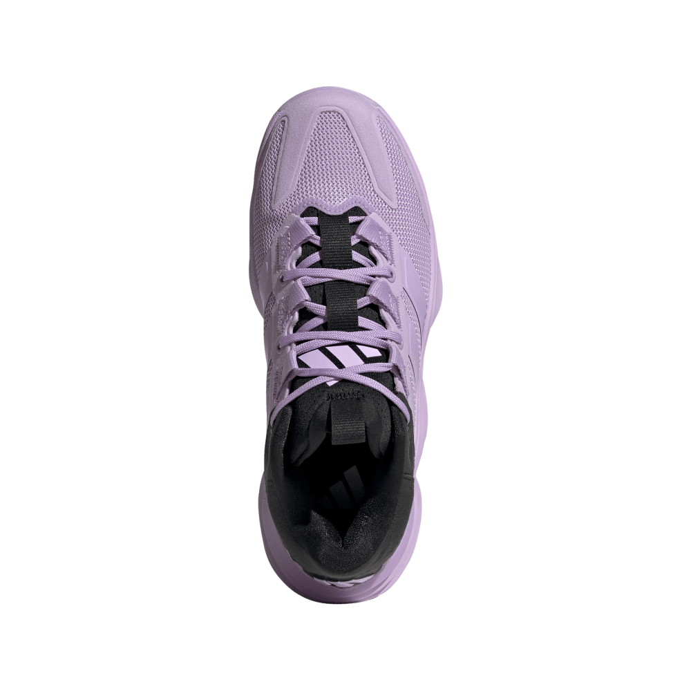 adidas Women's Court Stabil Volleyball Shoe Powder Plum - 3