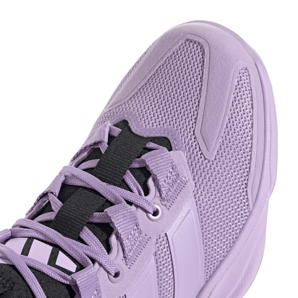 adidas Women's Court Stabil Volleyball Shoe Powder Plum - 5