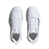 adidas Women's Court Team Bounce 2.0 Volleyball Shoe White Silver - 3