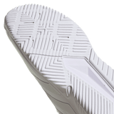 adidas Women's Court Team Bounce 2.0 Volleyball Shoe White Silver - 6