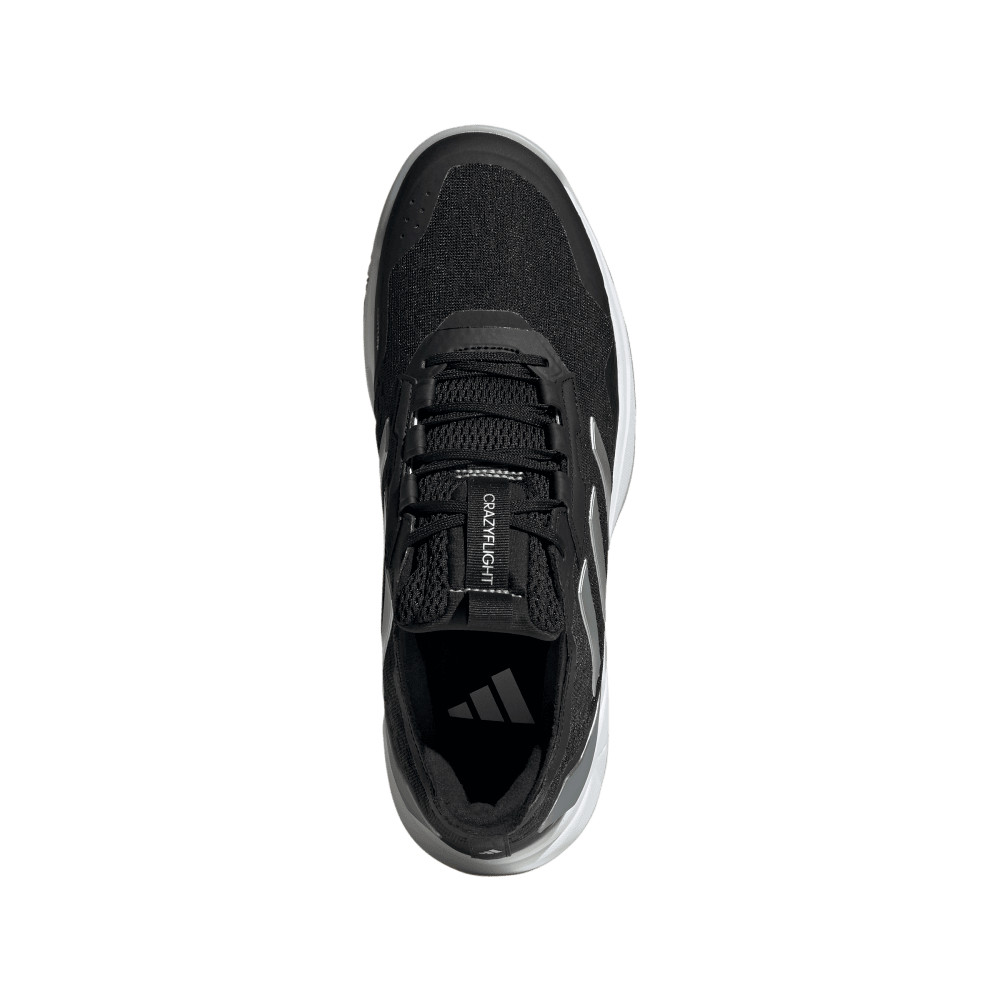 adidas Women's Crazyflight 6 Volleyball Shoe Black White - 3