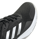 adidas Women's Crazyflight 6 Volleyball Shoe Black White - 5