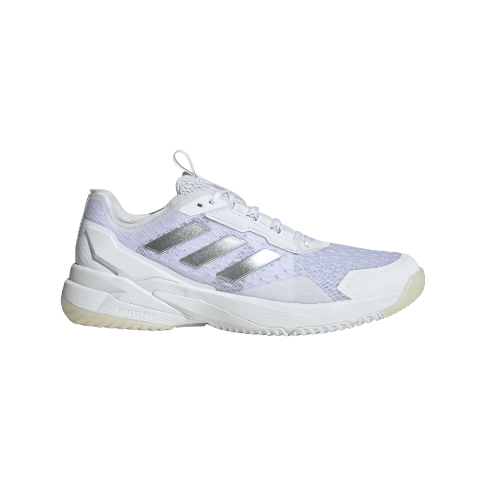 adidas Women's Crazyflight 6 Volleyball Shoe White Silver - 1