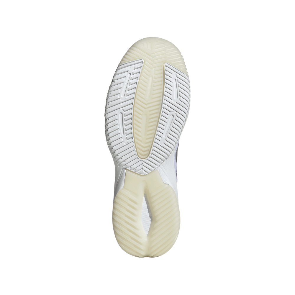 adidas Women's Crazyflight 6 Volleyball Shoe White Silver - 4