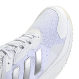 adidas Women's Crazyflight 6 Volleyball Shoe White Silver - 5