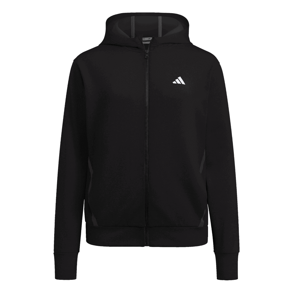 adidas Women's Game&Go Full Zip Hoodie Black - 1