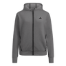 adidas Women's Game&Go Full Zip Hoodie Dark Gray - 1