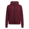 adidas Women's Game&Go Full Zip Hoodie Maroon - 1