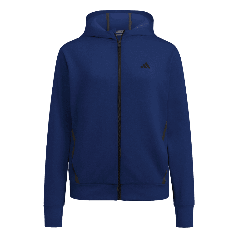 adidas Women's Game&Go Full Zip Hoodie Navy - 1