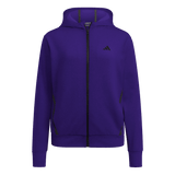 adidas Women's Game&Go Full Zip Hoodie Purple - 1
