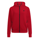 adidas Women's Game&Go Full Zip Hoodie Red - 1