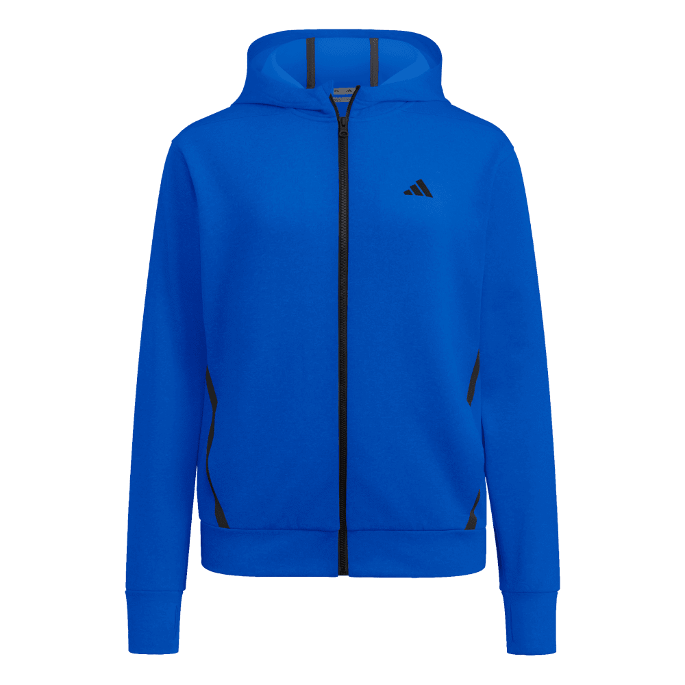 adidas Women's Game&Go Full Zip Hoodie Royal - 1