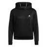 adidas Women's Game&Go Hoodie Black - 1