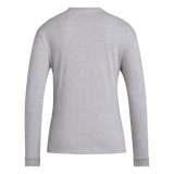 adidas Women's Gametime Long Sleeve Jersey Light Gray - 2
