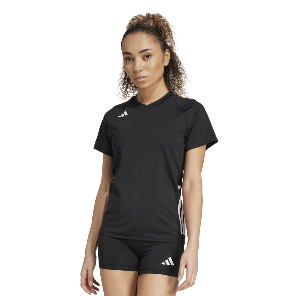adidas Women's HiLo 25 Short Sleeve Jersey Black - 3