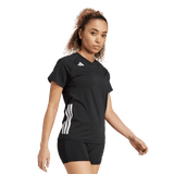 adidas Women's HiLo 25 Short Sleeve Jersey Black - 5