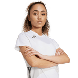 adidas Women's HiLo 25 Short Sleeve Jersey White - 6