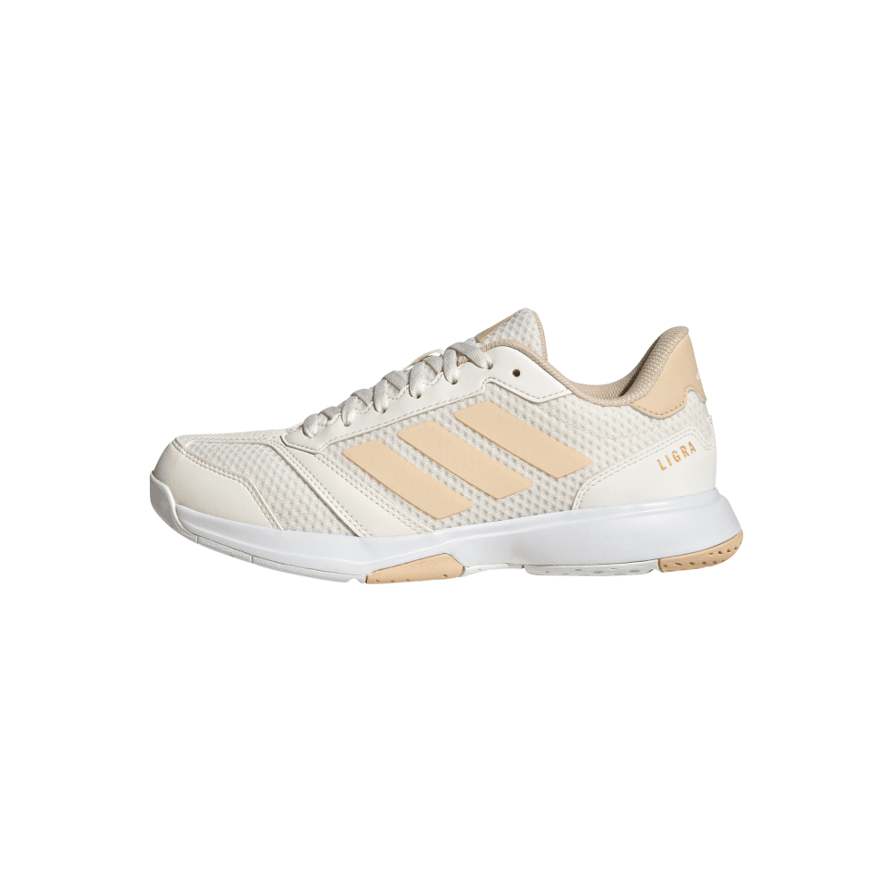 adidas Women's Ligra 8 Volleyball Shoe Black Crystal Sand - 2