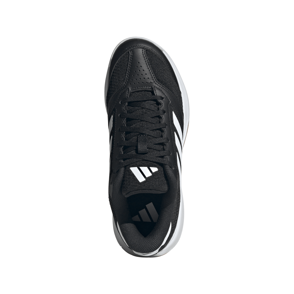 adidas Women's Ligra 8 Volleyball Shoe Black White - 3