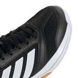 adidas Women's Ligra 8 Volleyball Shoe Black White - 5