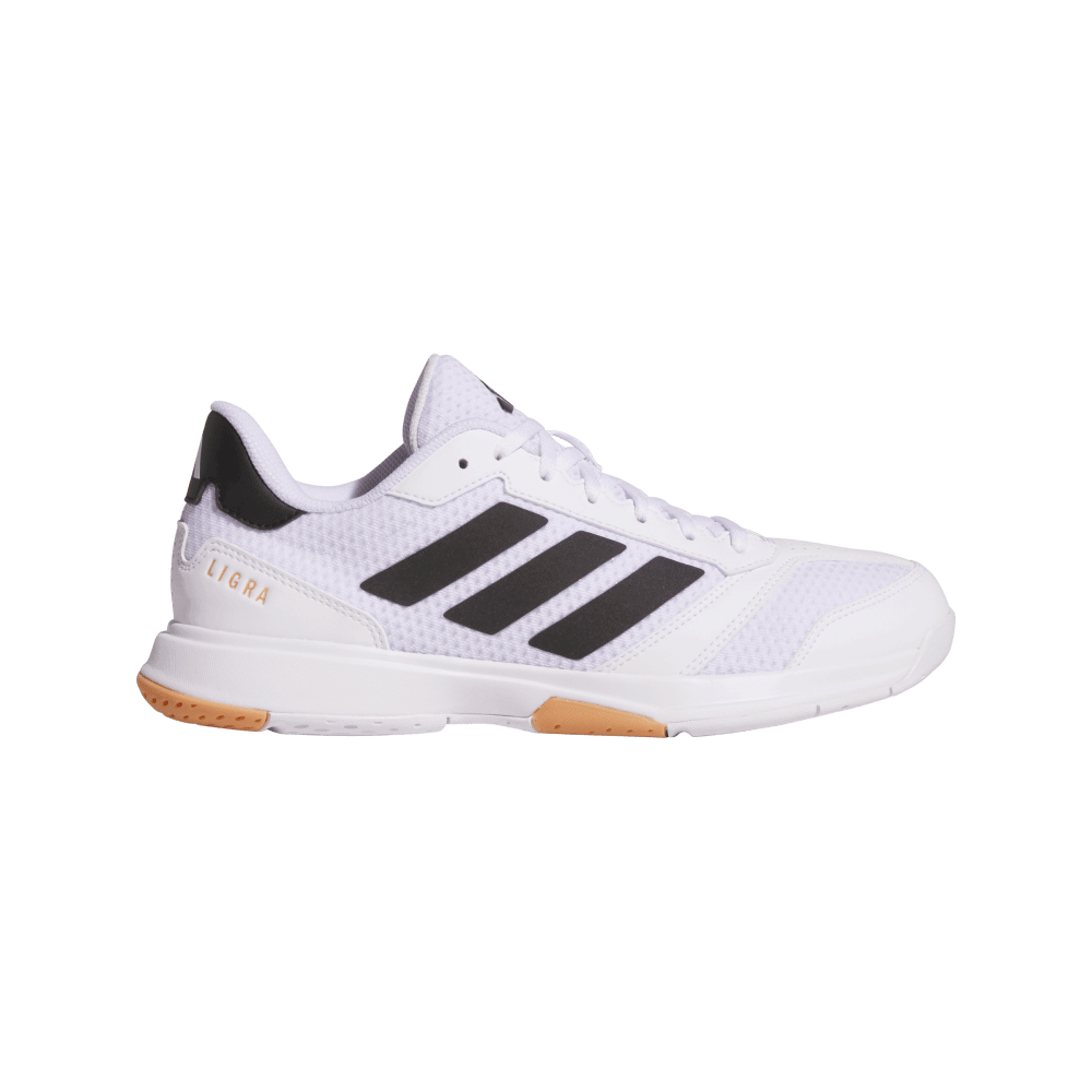 adidas Women's Ligra 8 Volleyball Shoe White Black - 1