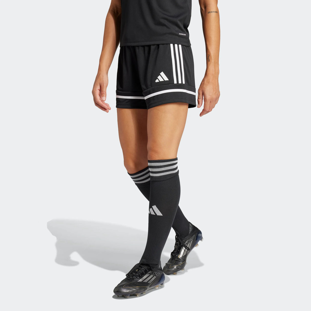 adidas Women's Squadra 25 Short - 5" Inseam Black - 5