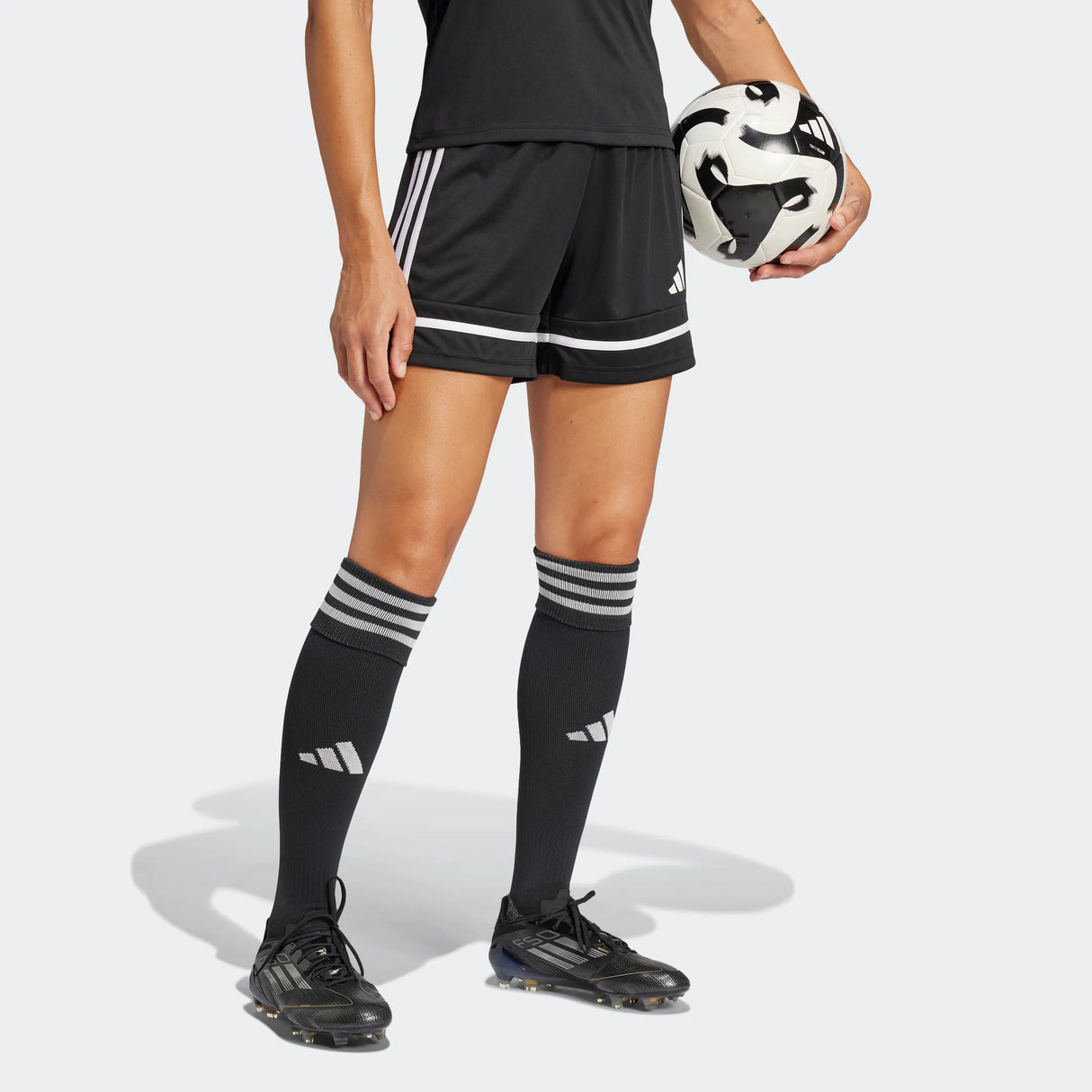 adidas Women's Squadra 25 Short - 5" Inseam Black - 7