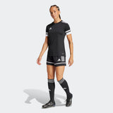 adidas Women's Squadra 25 Short - 5" Inseam Black - 8