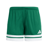 adidas Women's Squadra 25 Short - 5" Inseam Dark Green - 1