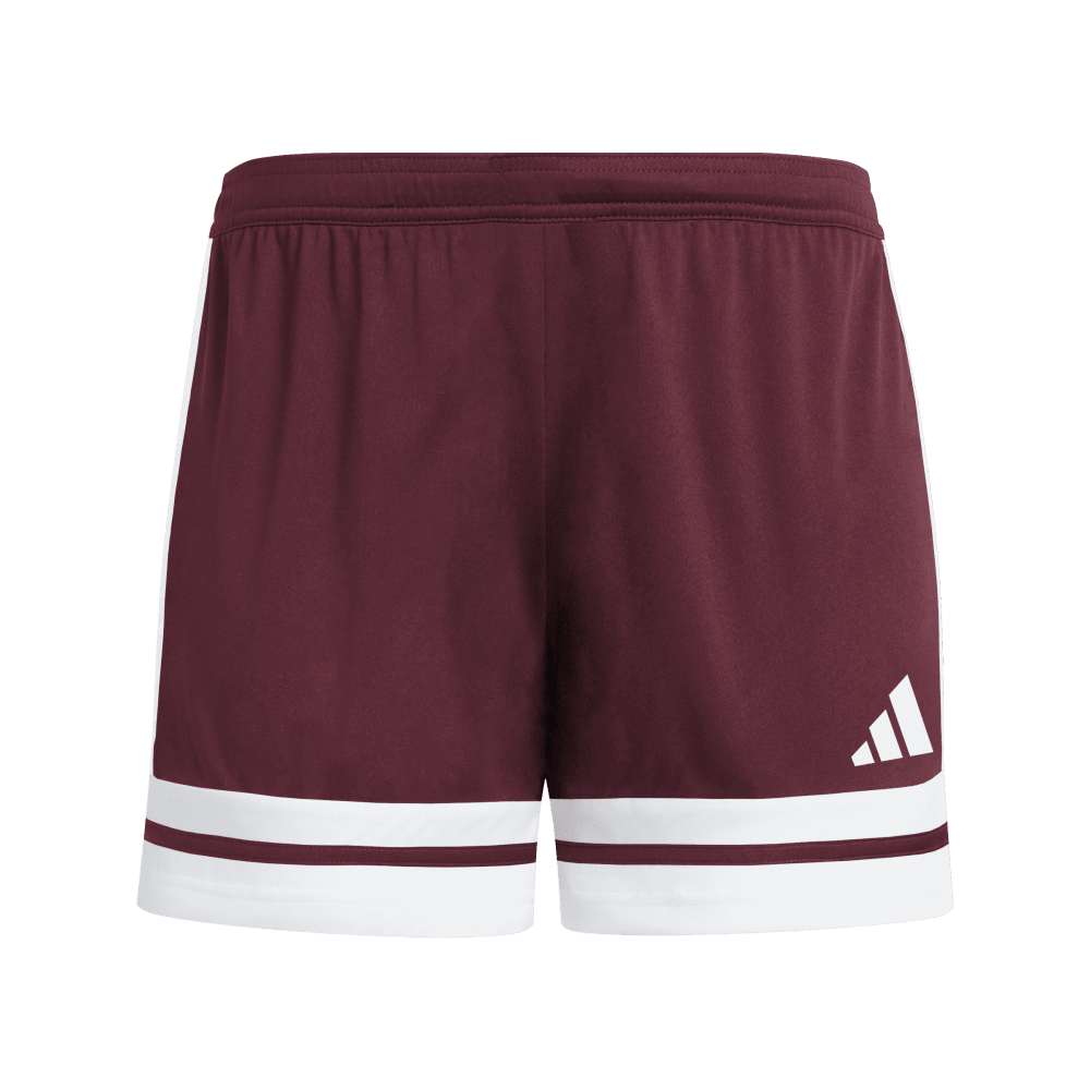 adidas Women's Squadra 25 Short - 5" Inseam Maroon - 1